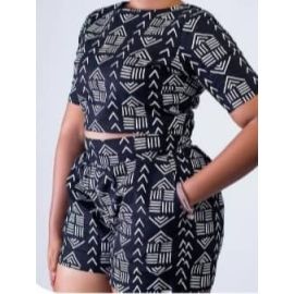 Afrique top and short