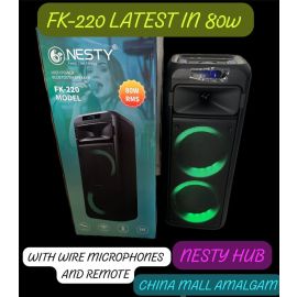 Nesty bluetooth speaker with microphone & speaker