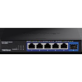    6-Port 2.5G Unmanaged Switch with 10G SFP+ Port 
