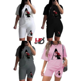 2piece tshrt and short