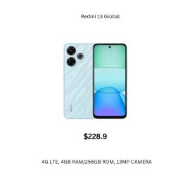 Remdi 13 Global (4G LTE, 4GB RAM, 256GB ROM,13 MP CAM)